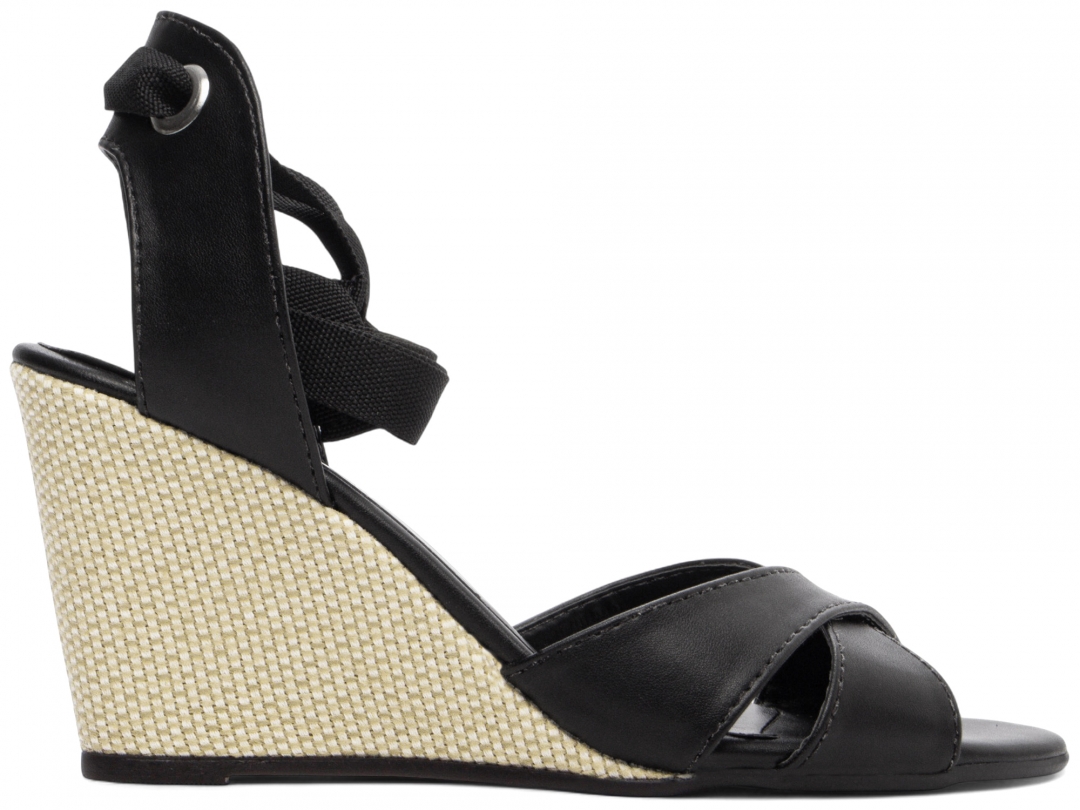 Sandália Plataforma de Cunha Anabela - Imagem 5