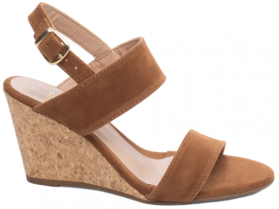 Sandália Plataforma de Cunha Anabela