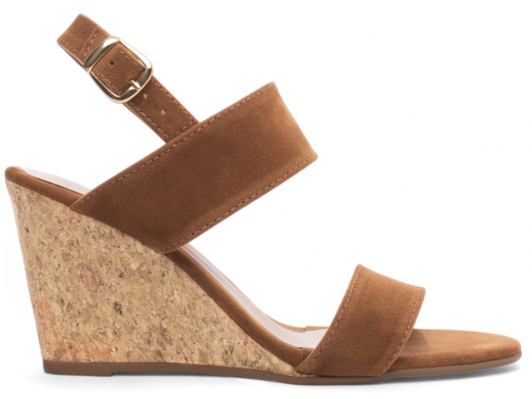 Sandália Plataforma de Cunha Anabela - Imagem 5