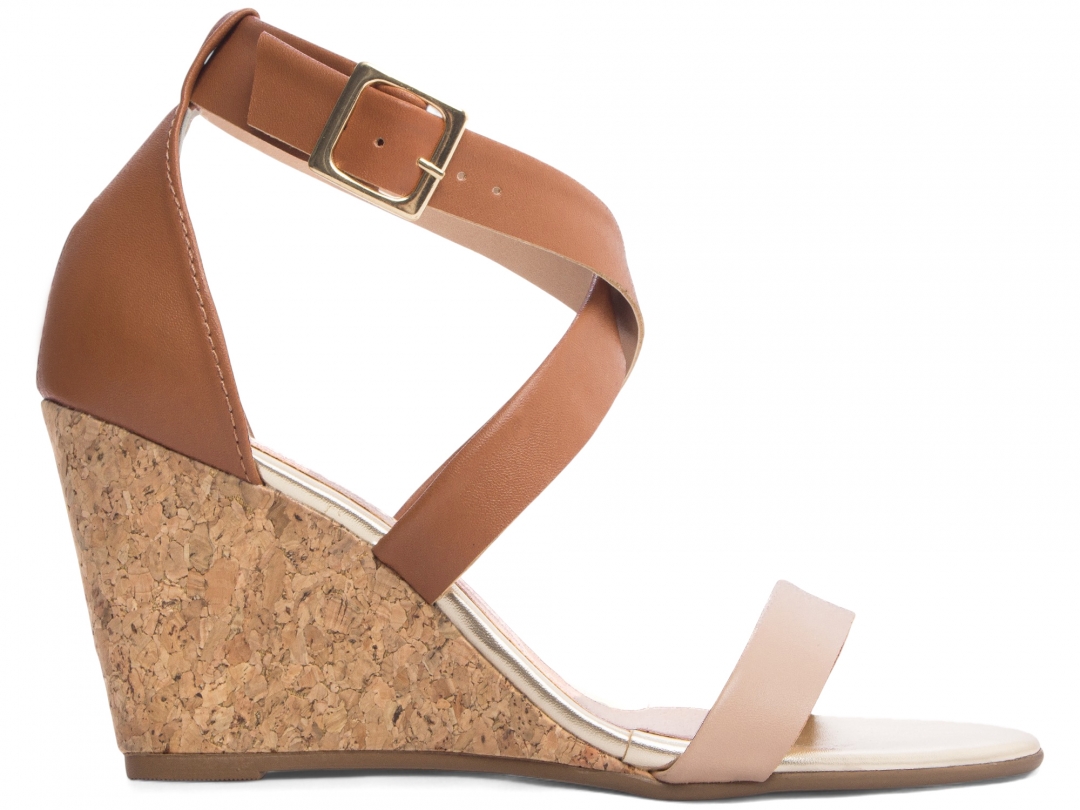 Sandália Plataforma de Cunha Anabela - Imagem 5