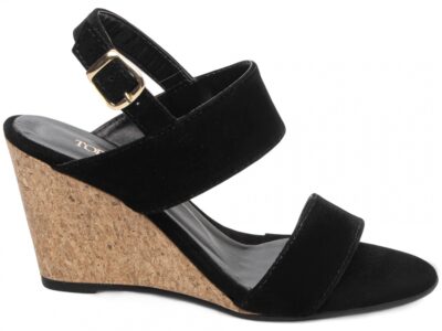 Sandália Plataforma de Cunha Anabela