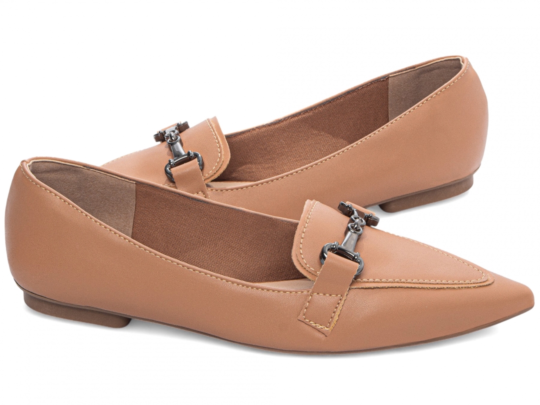 Sapatilha Mocassim Bico Fino Alongado - Imagem 6