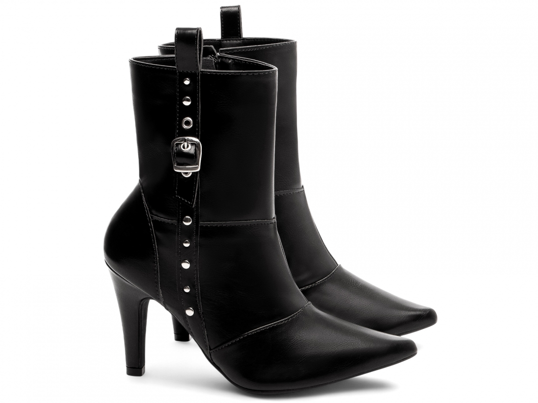 Bota Bico Fino Feminina - Imagem 5