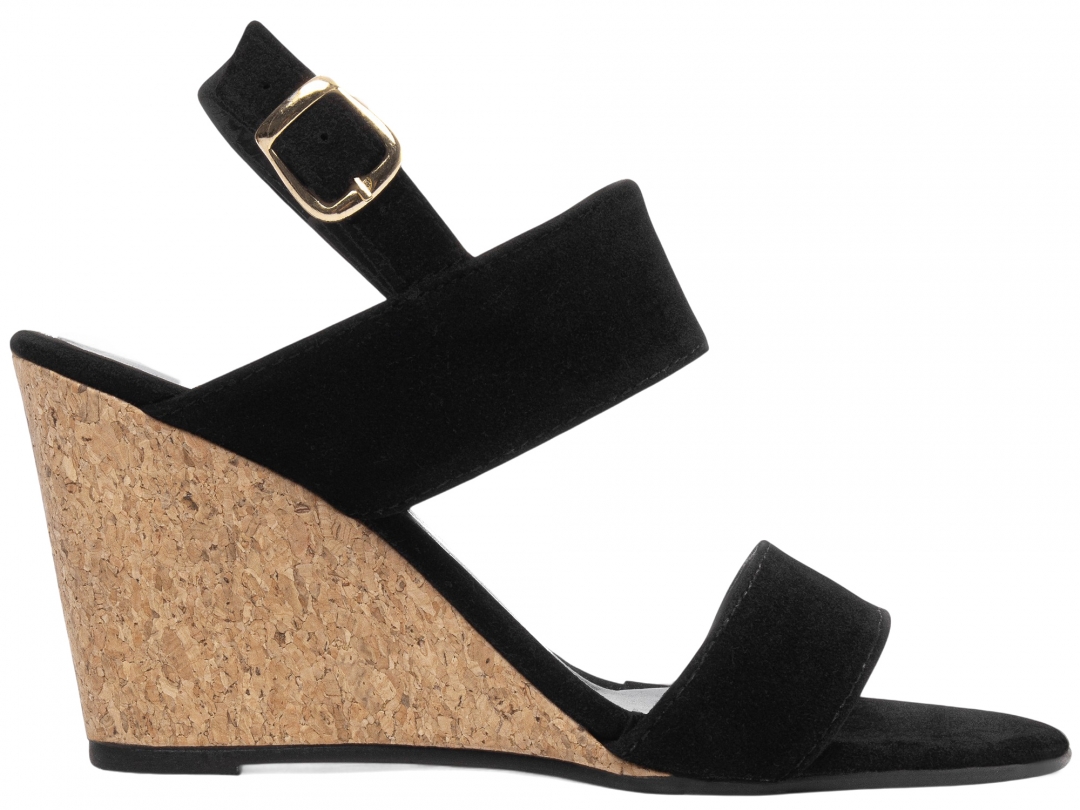 Sandália Plataforma de Cunha Anabela - Imagem 5